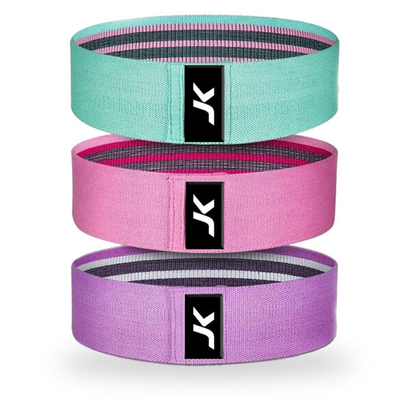 JK Physique - Fabric Resistance Bans 3 pc Thumbnail